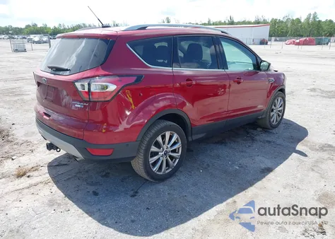 2017 Ford Escape Titanium из США, поврежденный, VIN 1FMCU9J93HUC01863